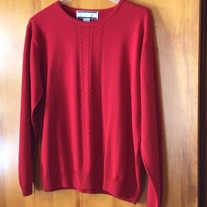 Pendleton Classic Red Crew Neck Sweater